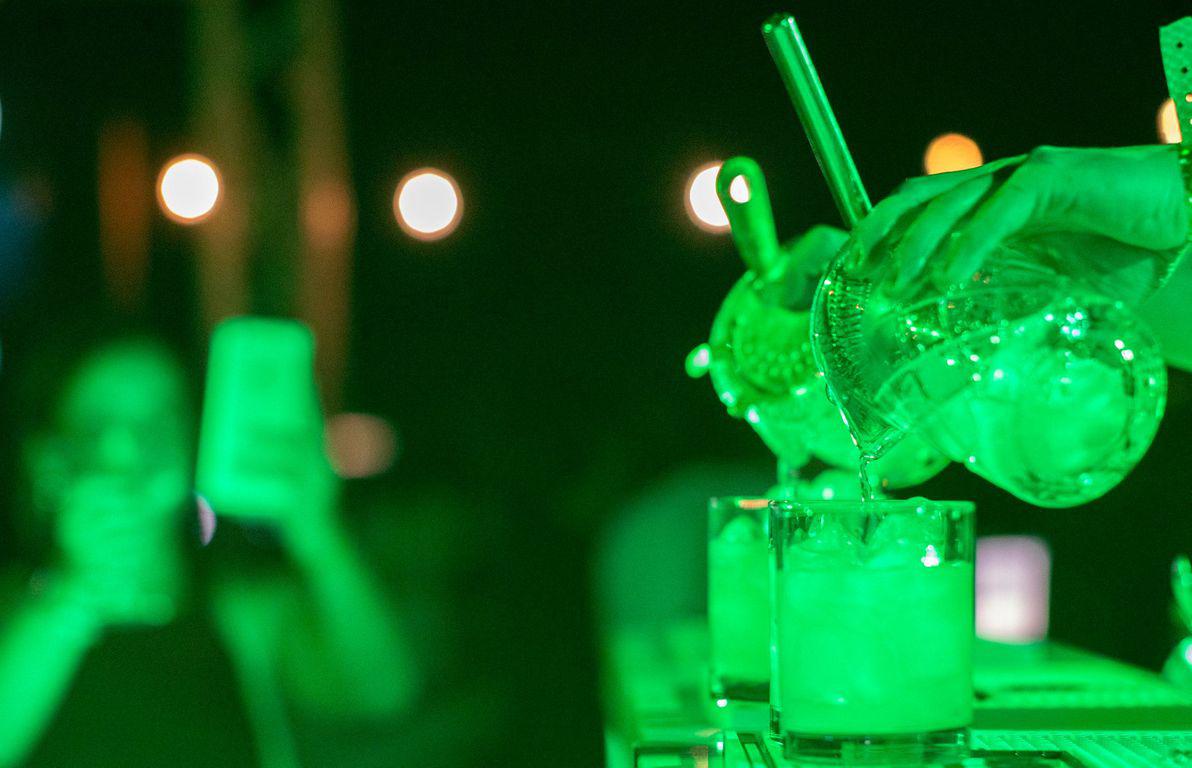 Préparation de cocktails d'auteur lors des master class à La Havane