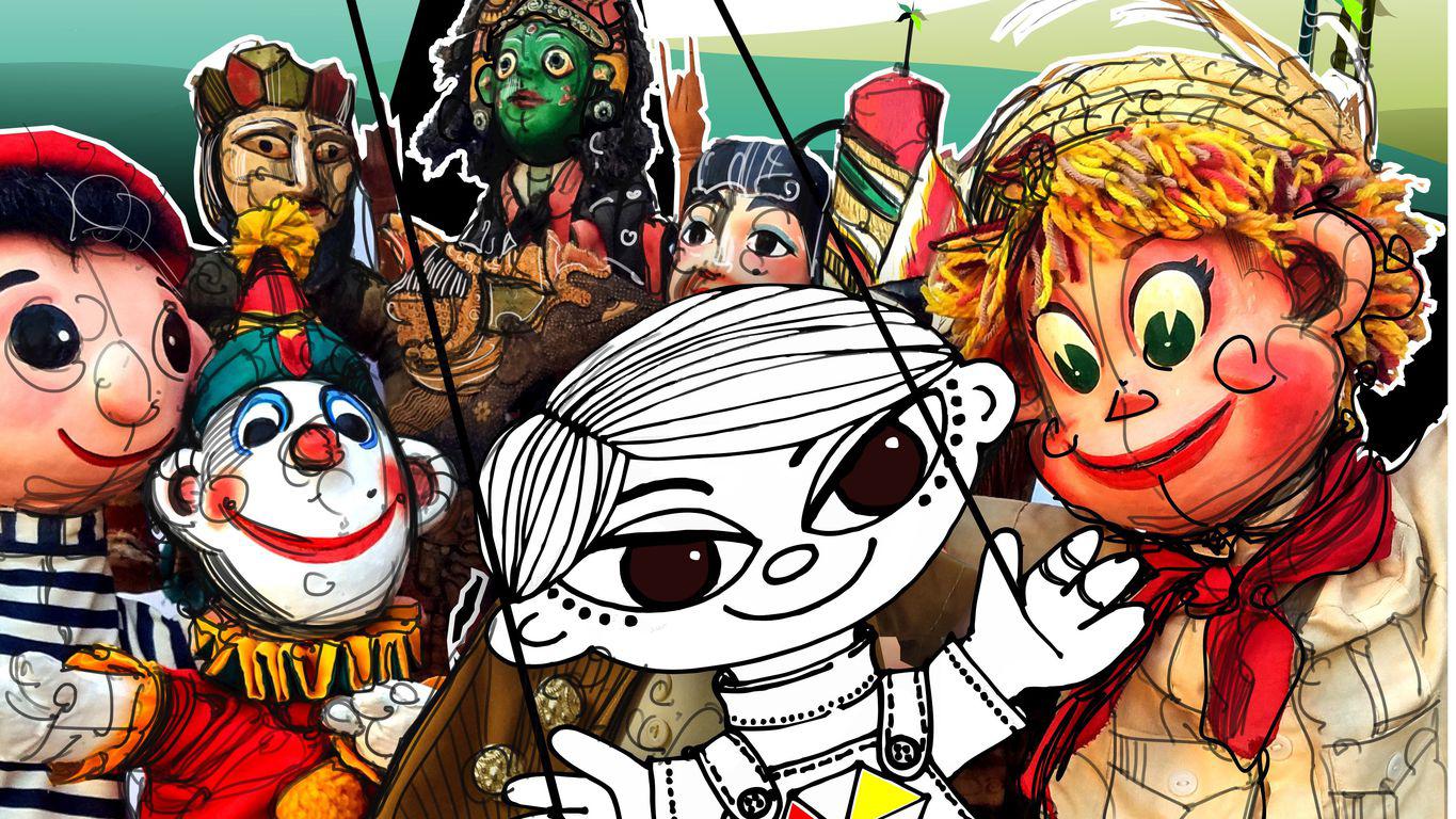 Affiche de l'Atelier international de marionnettes et castelets de Matanzas, édition 2020