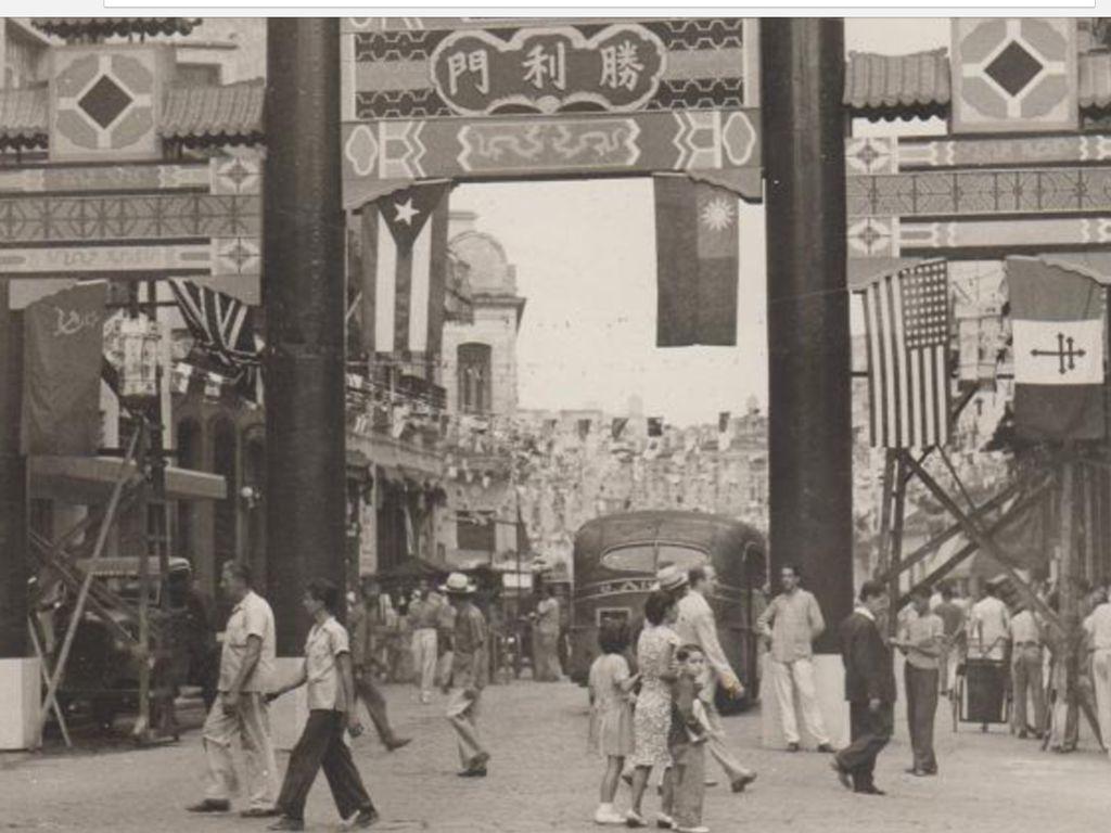 Le quartier chinois de La Havane au début du XXe siècle