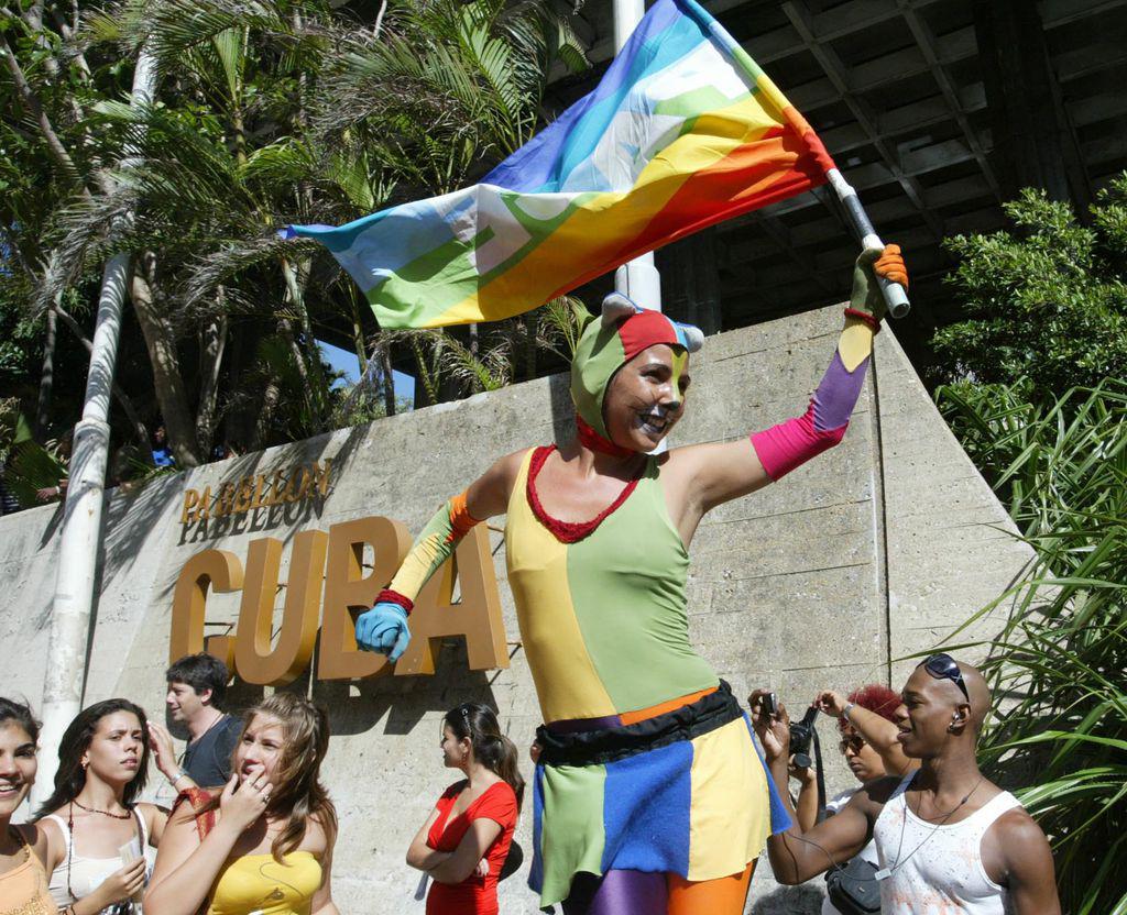 Marche pro LGTB à Cuba