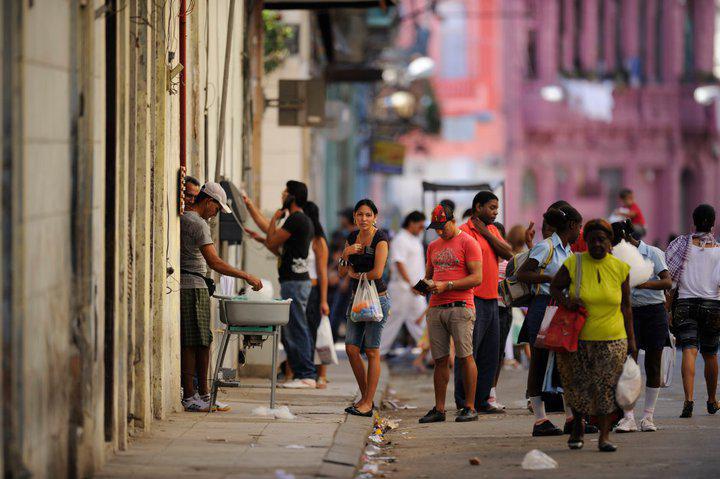 Gente en la calle