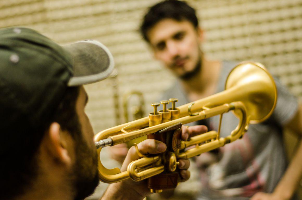 Un cours de trompette à Havana Music School