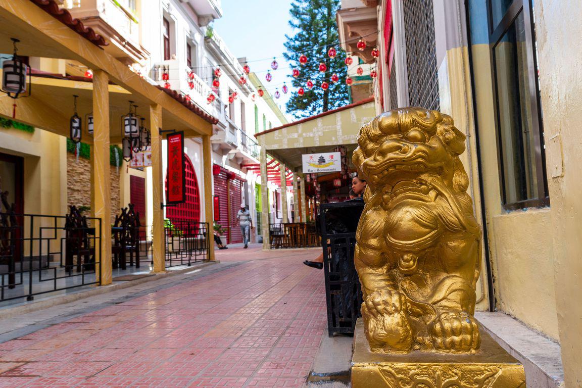 Ruelle du quartier chinois de La Havane